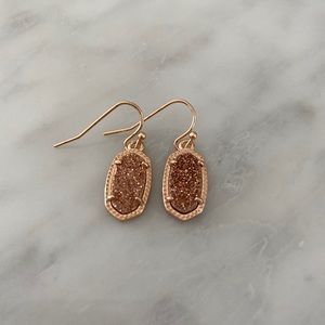 Kendra Scott Rose Gold Drop Earrings